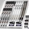 6-Piece Art Mechanical Pencil Set – 4 Drafting Pencils (0.3, 0.5, 0.7, 0.9mm) & 2 Lead Holders (2mm) with 12 Tubes Lead Refills, Erasers, Sharpeners, and Storage Case – Perfect for Writing, Sketching, and Drawing
